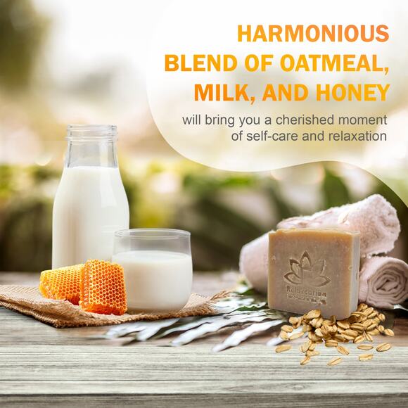 Goat Milk Natural Soap Bar - Calming and Hypoallergenic - Picture 3 of 6